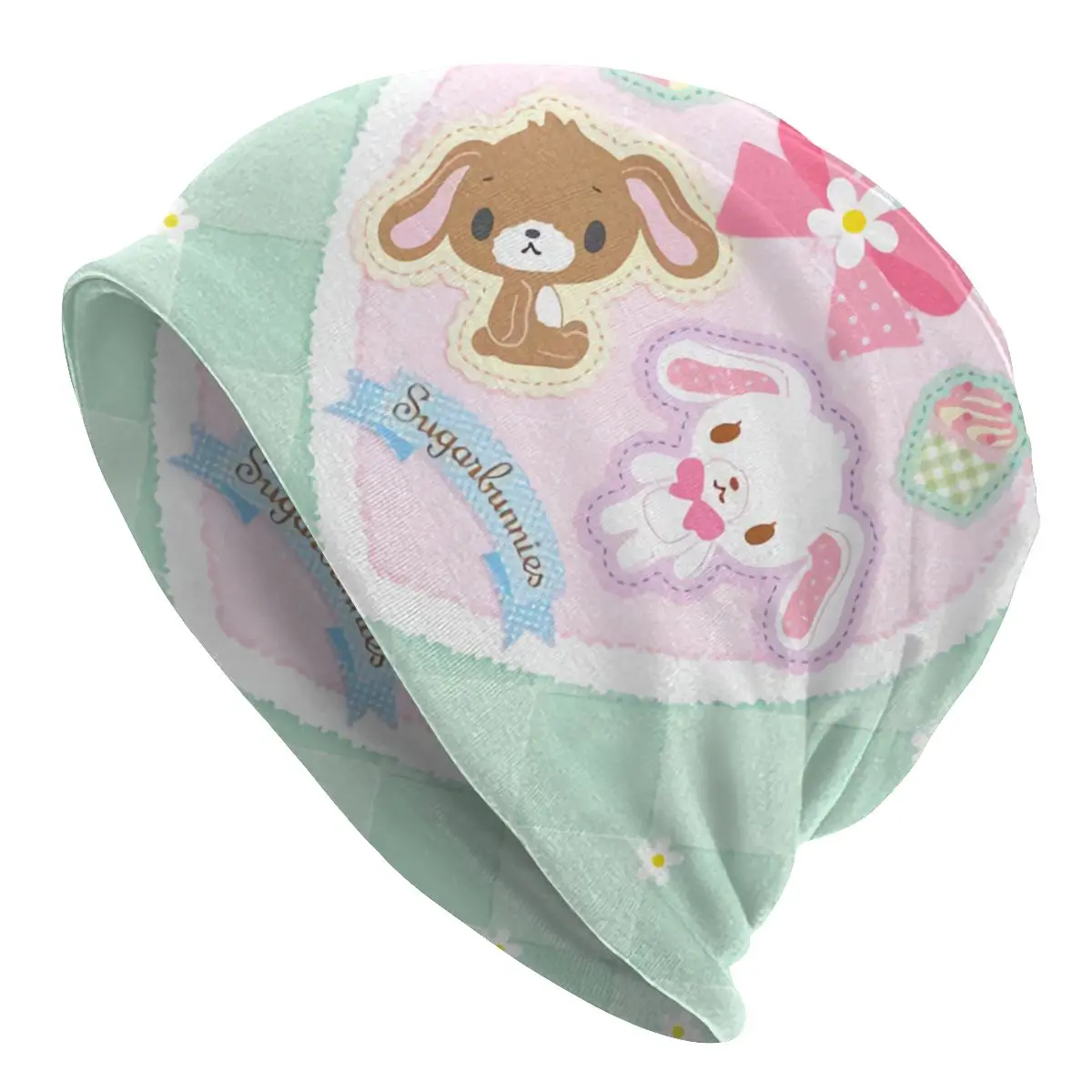 

Hippie Anime Manga Sugarbunnies Skullies Beanies Men Women Winter Warm Slouchy Beanie Hat Cartoon Tv Movie Knitted Bonnet Cap