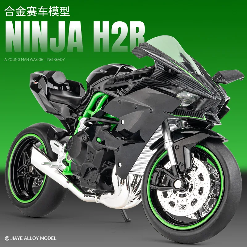 

Nicce 1:12 Kawasaki Ninja H2R Motorcycle Model Simulation Alloy Metal Diecast Sound Light For Boy Toy Gift Collection