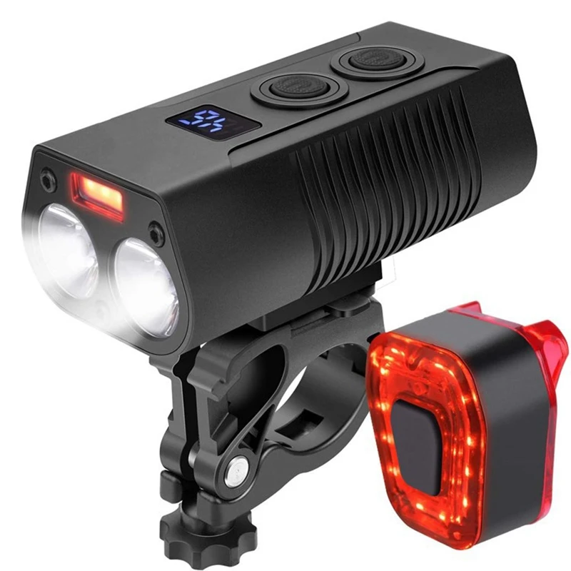 

Bike Lights Front And Back USB Charging Waterproof Easy To Install For Men Women Road Mountain Cycling Bike Headlight