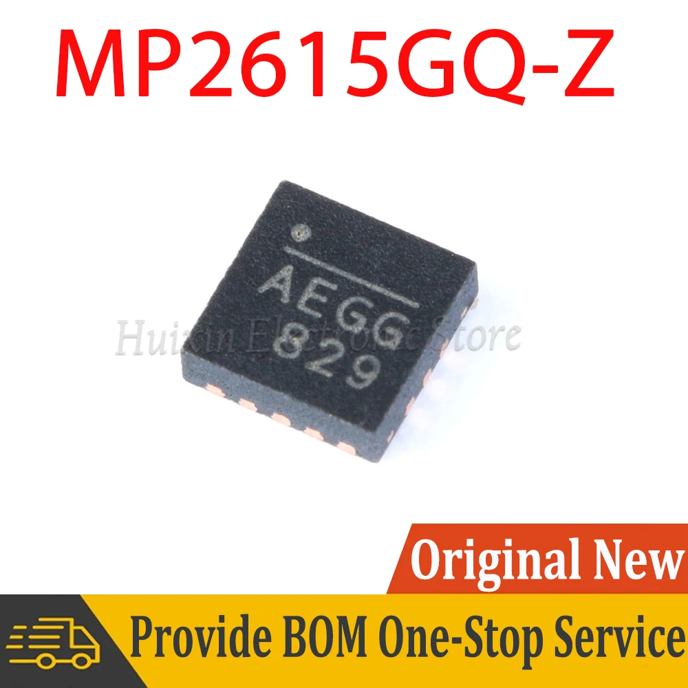 

5pcs MP2615GQ-Z QFN-16 MP2615GQ MP2615 SMD New and Original IC Chipset