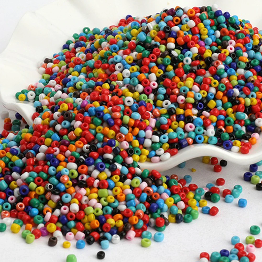 3mm Glass Seed Beads For Jewelry Making Set Diy Charms For Jewelry Making Beads For Jewelry Kit To Make Bracelets And Necklaces