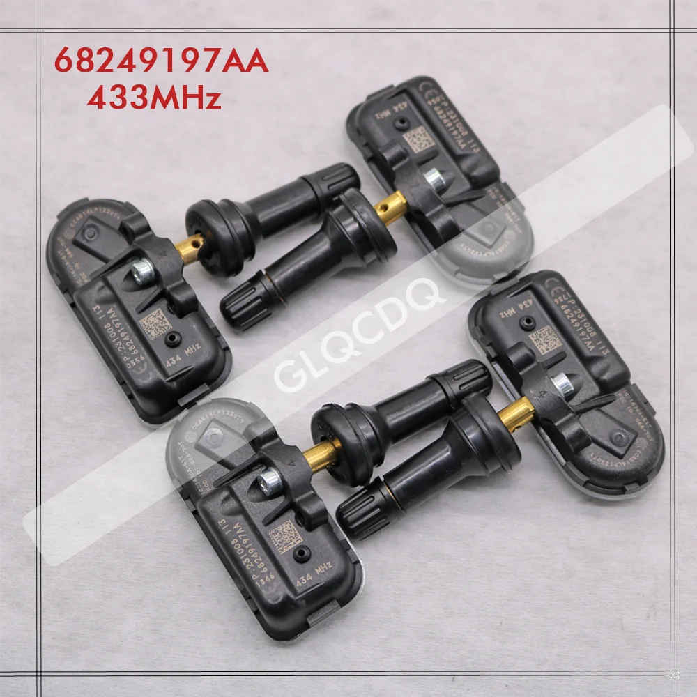 Для 2013-2020 DODGE RAM TPMS 433 МГц датчик давления в шинах TPMS DODGE датчик давления в шинах 68249197AA 68239720AB 68239720AC