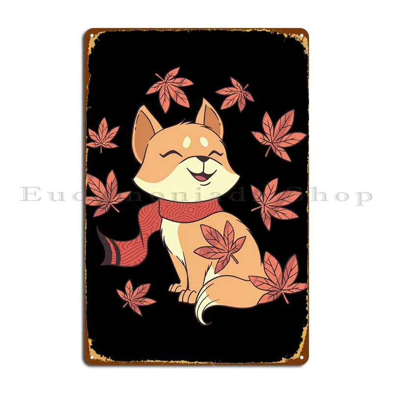 

Fall Cat Metal Sign Design Wall Decor Living Room Designer Living Room Tin Sign Poster