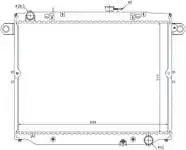 

Водяной радиатор двигателя BTO182048, радиатор для радиатора CRUISER 0207, автоматический