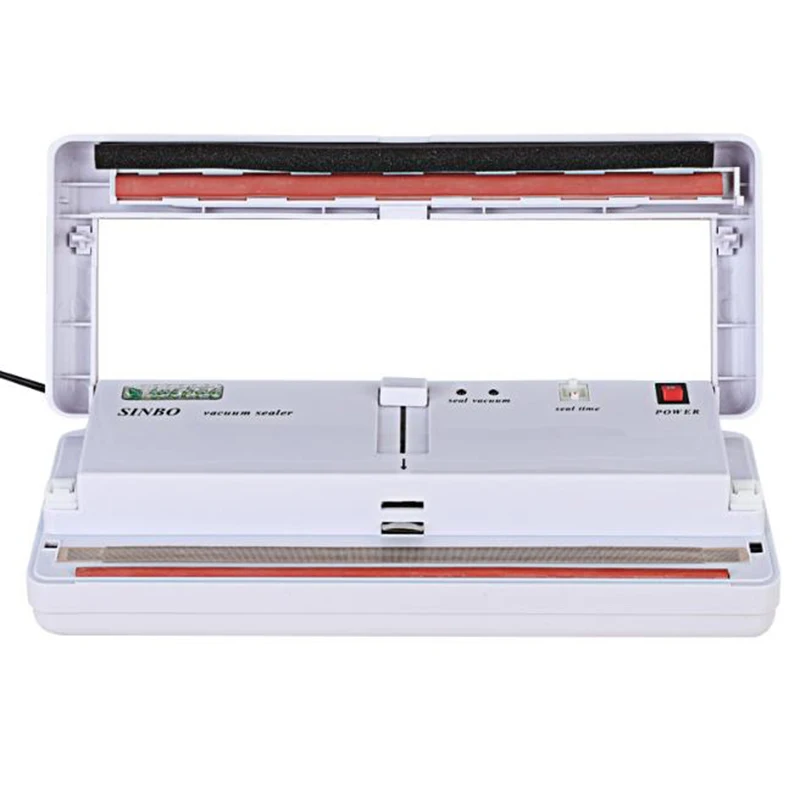 

220V 650W Kitchen Vacuum Sealer Plastic Bag Sealer Degasser Vacuum Bags Sealing Machine Kitchen Fruit Vacuum Degasser