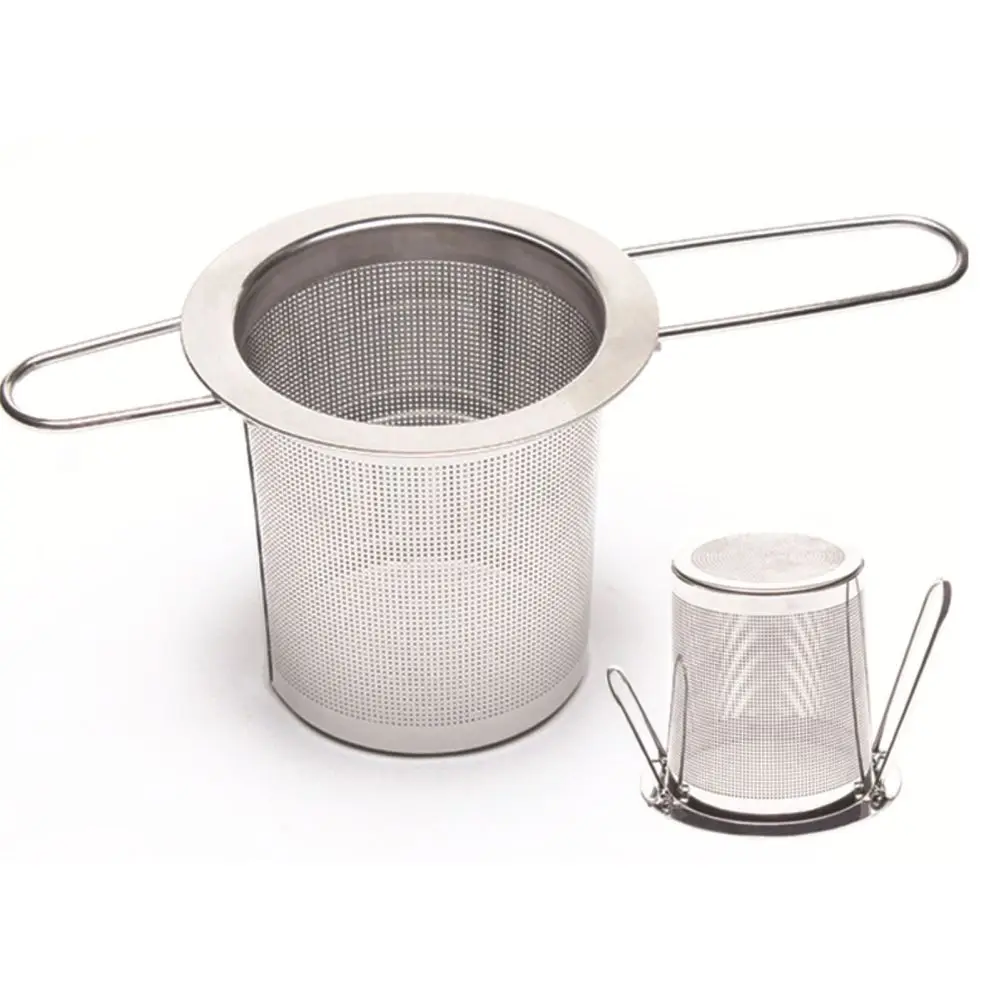 

Tea Strainer Stainless Steel Portable Lightweight for Loose Leaf Tea Strainers Tea Infusers
