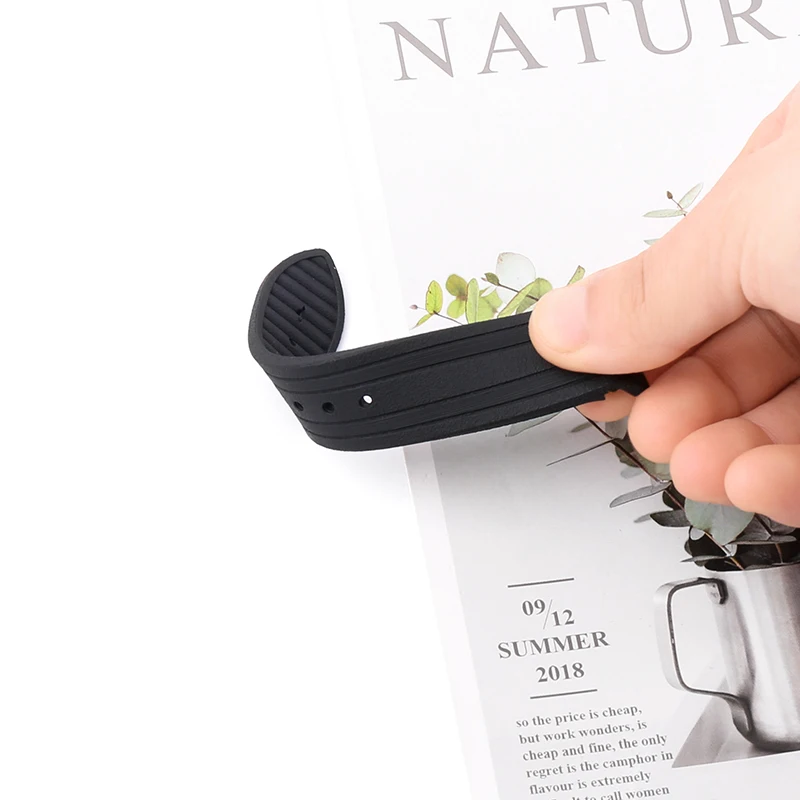 Watch accessories for Omega Seahorse 300 Ocean Universe AT150 rubber 20mmm men's and women's watchband