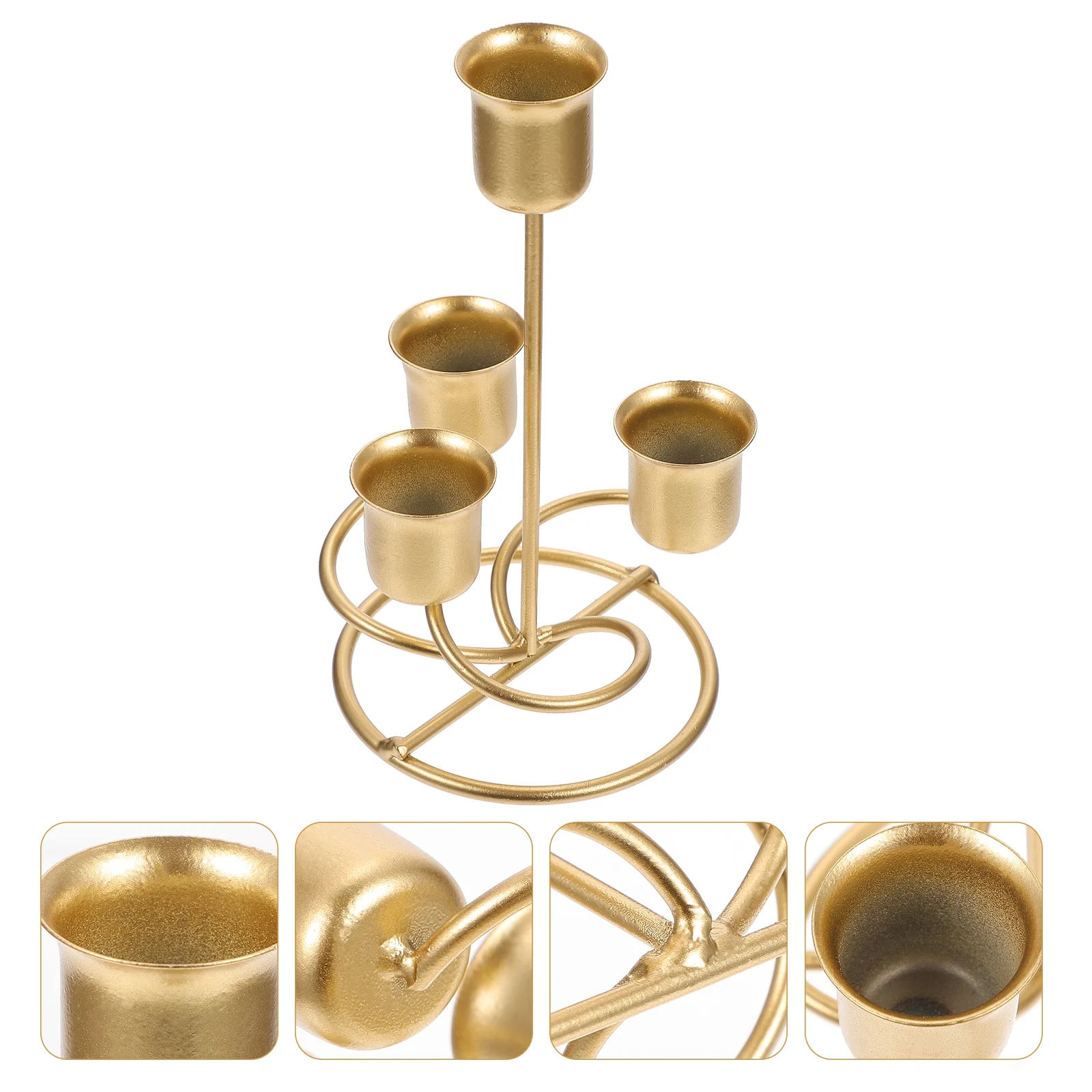 Железный держатель подсвечник черные палочки подставки в стиле ретро винтажный