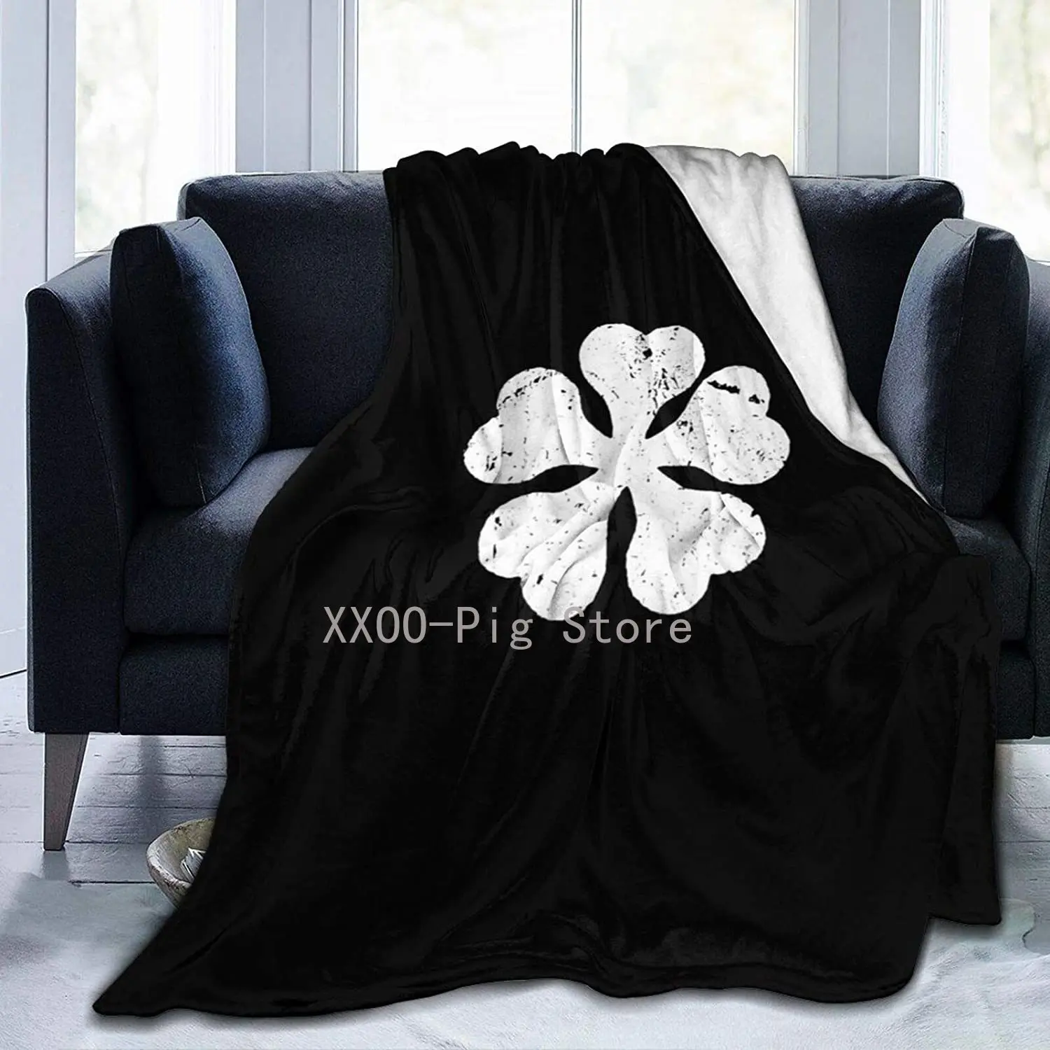 

Black Clover Anime Ultra-Soft Micro Fleece Blanket Living Room Bedroom Blankets Suitable for All Seasons