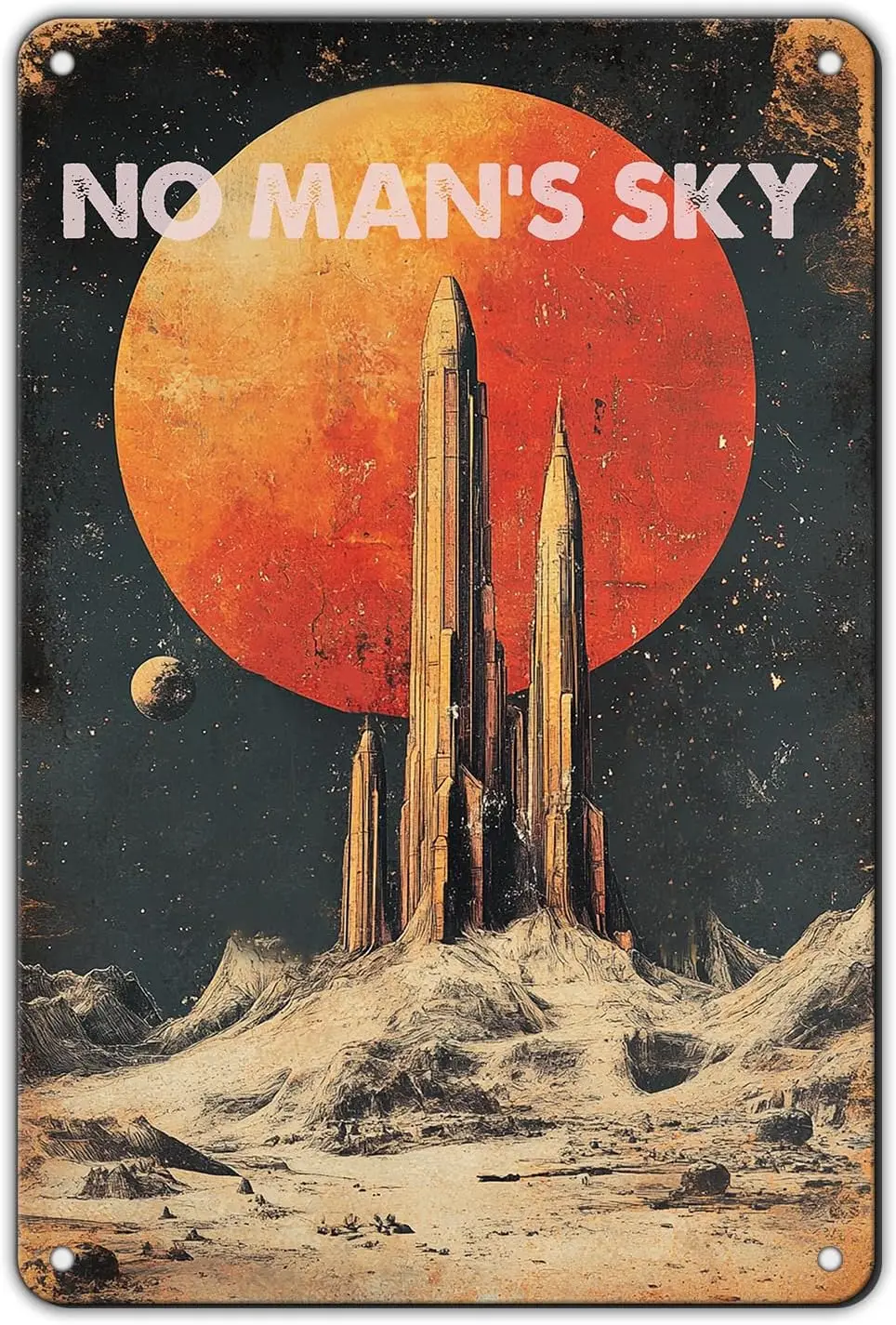 

Металлическая табличка Vintage