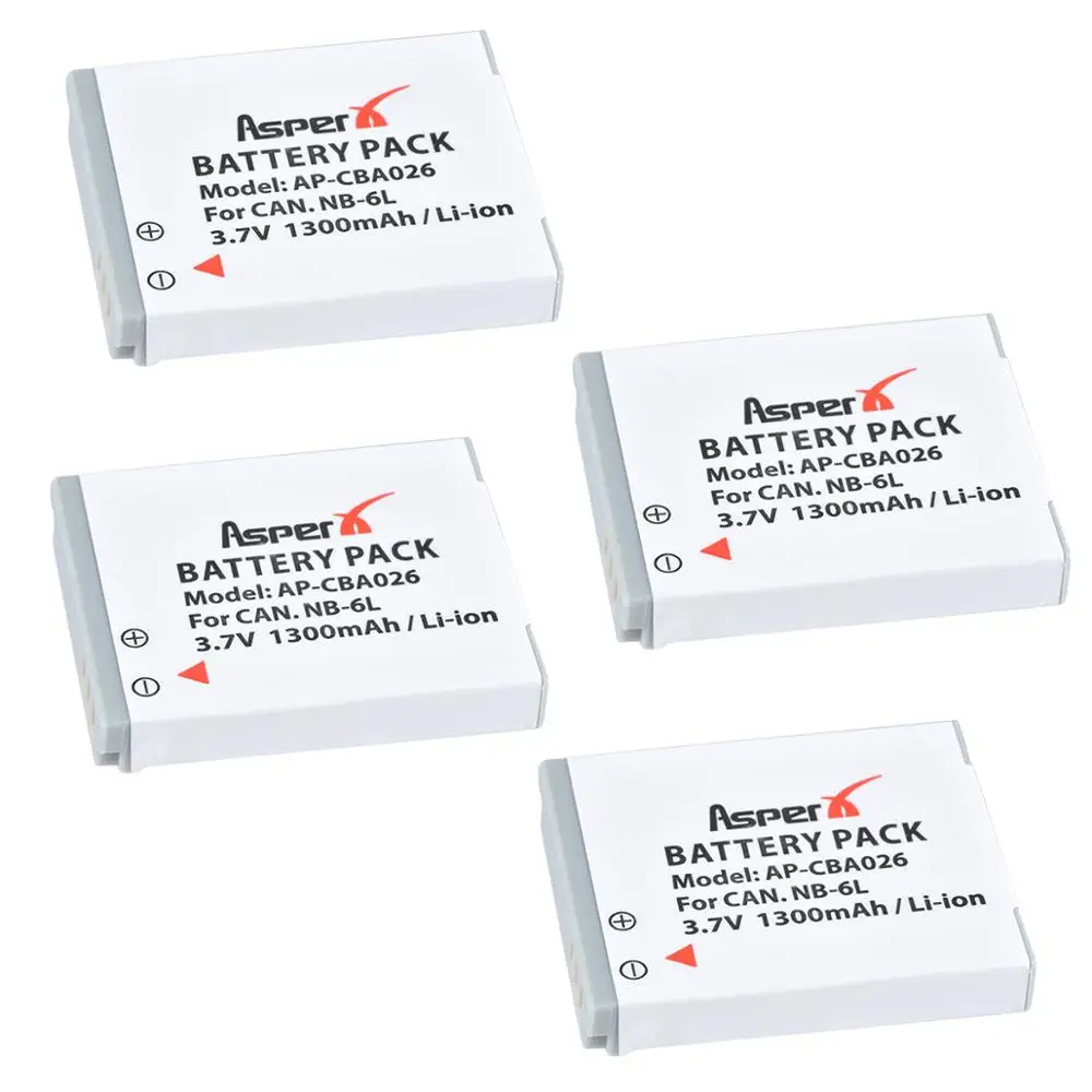 NB-6L NB-6LH NB6L Аккумулятор для Canon PowerShot IXUS 310 SX540 HS SX530 HS SX520 HS SX510 HS SX500 HS SX170 is SX700 HS SX710 HS