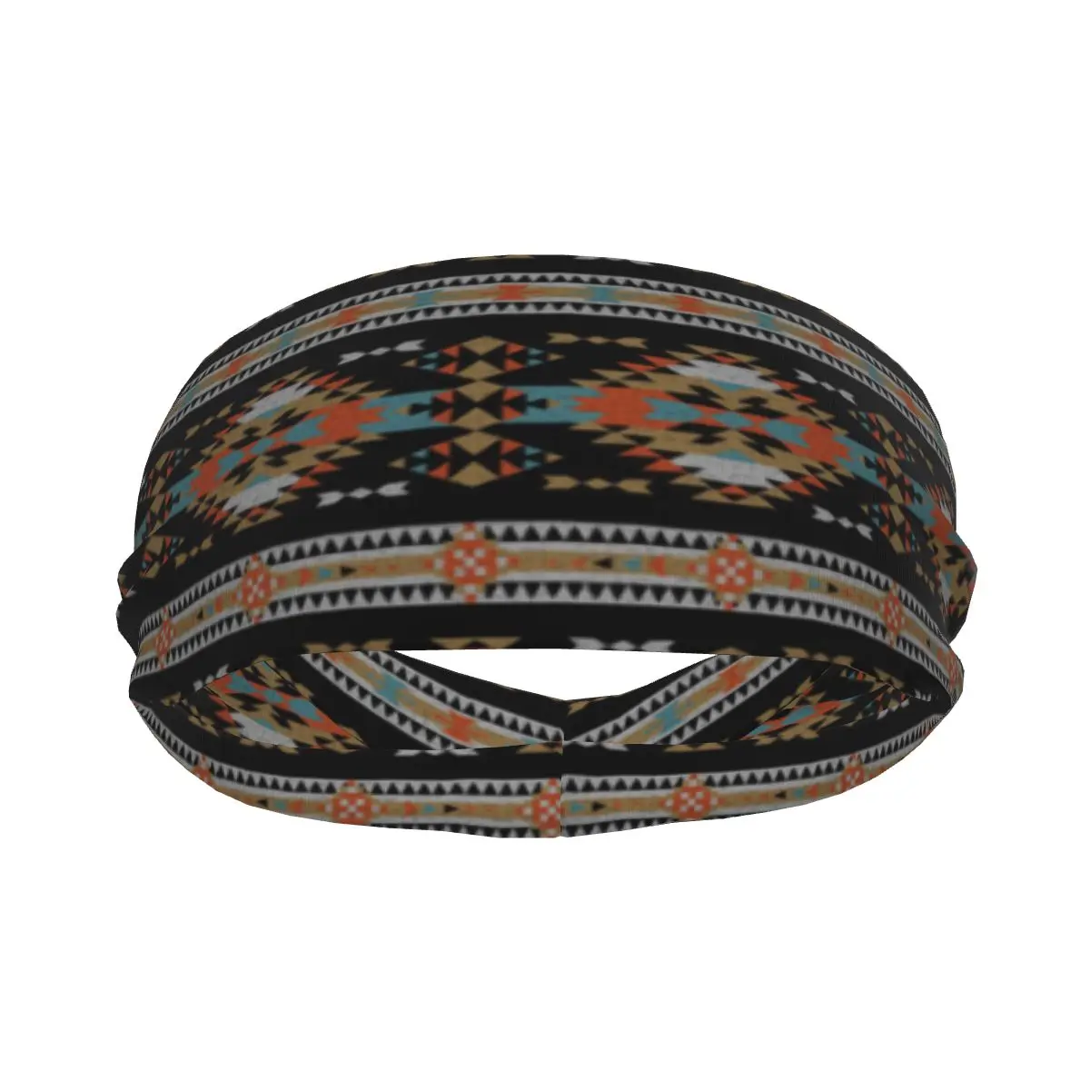 

Sports Sweatband Breathable Headband Sweat Hair Head Band Indian Aztec Ethnic Yoga Headband