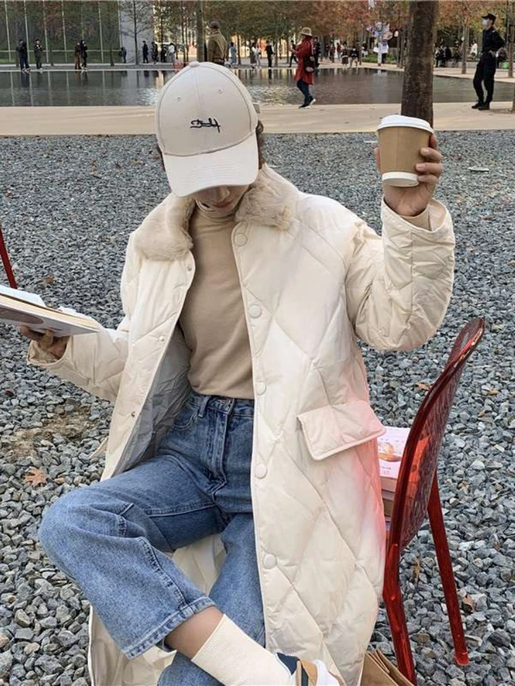 Women's Winter Coats New Fashion Long Sleeve Jackets Pocket Warm Thick Full Top Casual Outerwear Women Jacket Quilted Parkas