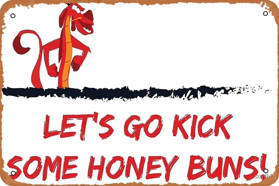 Советы по мушу! Плакат 8x12 дюймов ретро винтажный металлический знак домашний