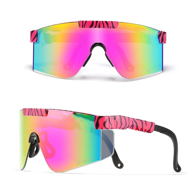 Pit Viper Stylish Multicolored Men Oversized Sunglasses Goggles Windproof Safety Gafas de sol Hot Sale 2021 Protective Women