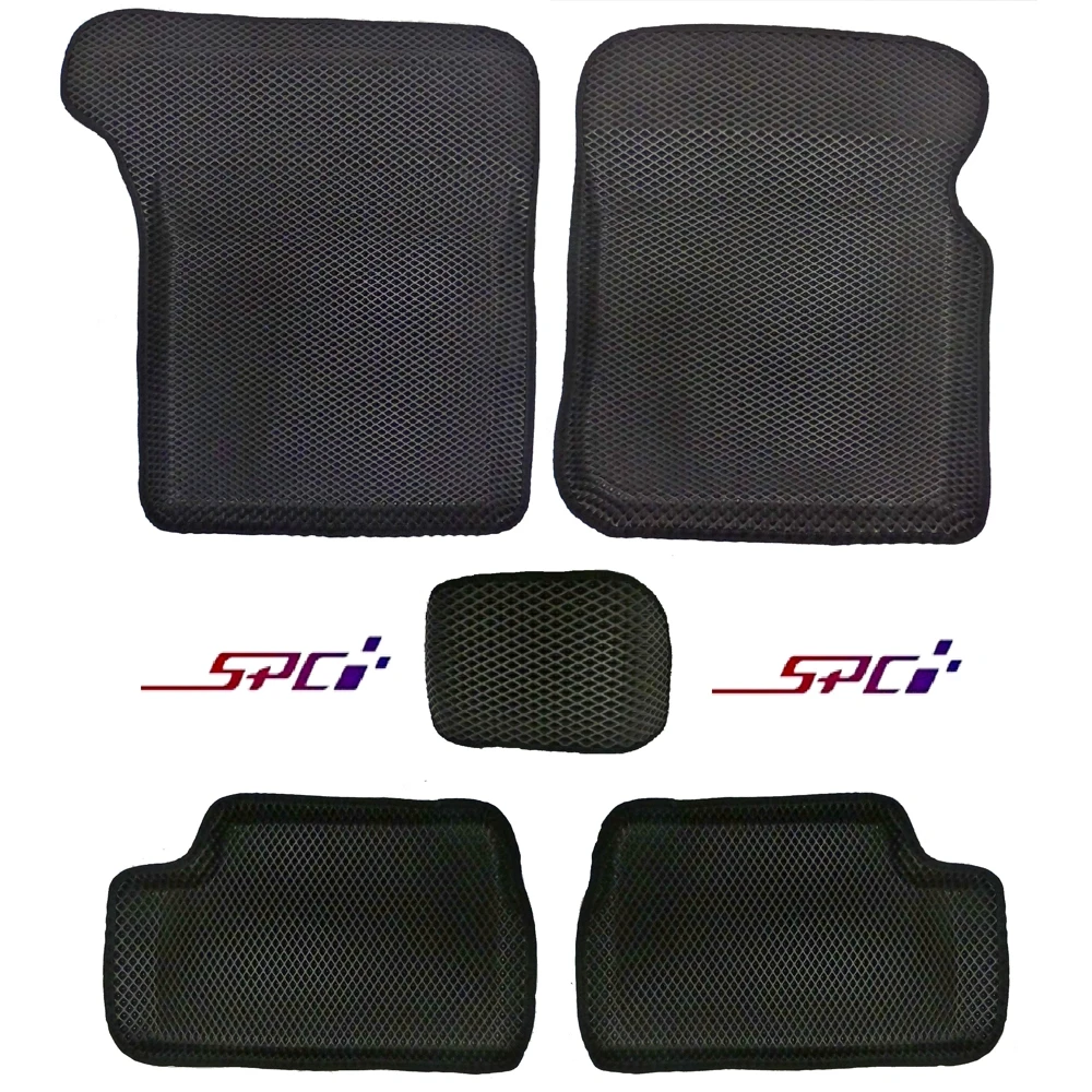 Новинка! Коврики Ева с Пресс Бортами на Lada Samara CITY (2108-2115) черный |