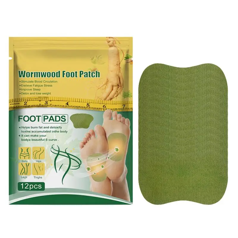 

Foot Patches 100 Natural Patches For Feet With Wormwood Natural Plasters Foot Care Pads For Stress Relief Body Detoxis Deep
