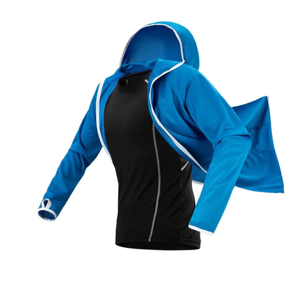 

1PC Lightweight Breathable Quick-Drying Coat Hoodie Ultra-Thin for Sports Cycling Camping Outdoor