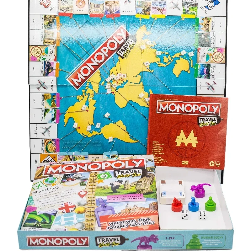 Интерактивная игра с монополией на родителей и детей Hasbro роскошная доска для