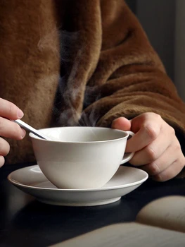 Japanese Style Handmade Ceramic Coffee Set Standard Steam Pitcher Afternoon Tea Hand Coffee Cup