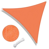 2022 5 x 5 x 5 triangle sun shade sailbright orange