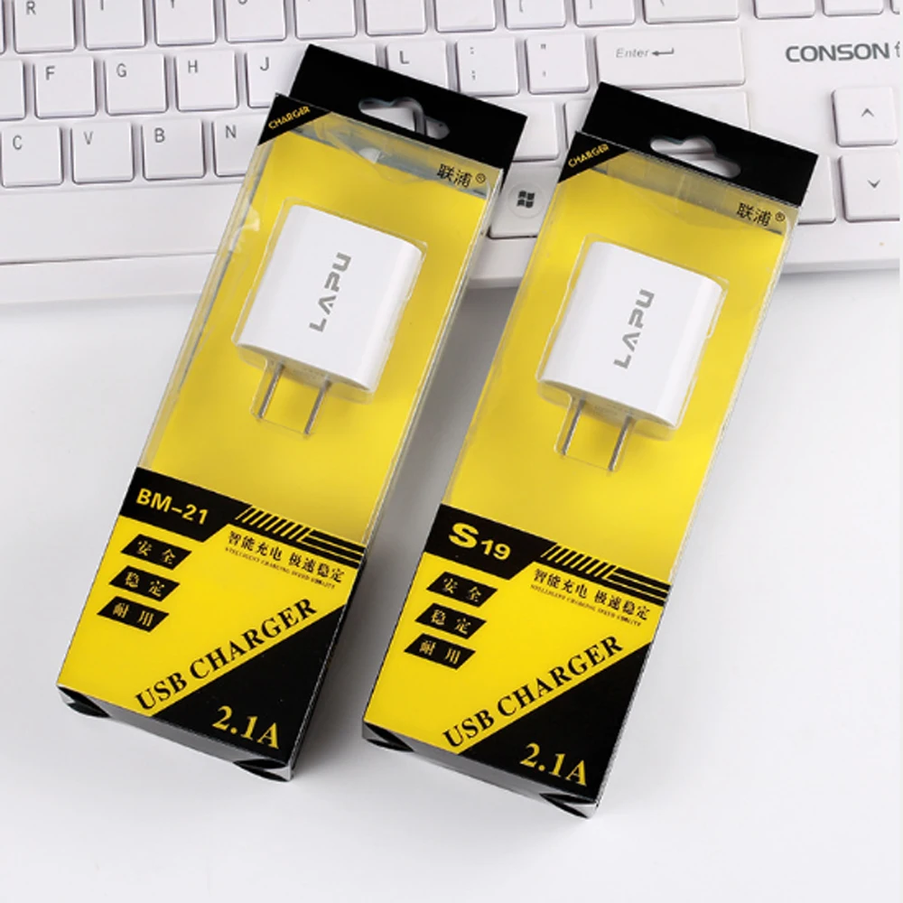 

10W 2A Fast charger For iPhone 7 For Android type-c smart quick charge plug power adapter with packaging