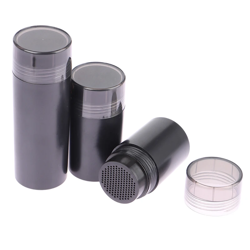 

1Pc 40g 50g 100g Talcum Powder Bottles Portable And Eco-friendly Sifter Bottle Black Plastic Pearl Bottle Pepper Powder Bottle