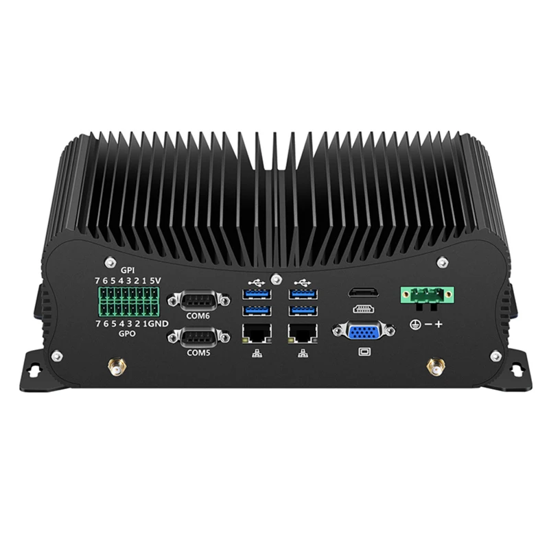 

thin client 14 GPIO desktop computer i3 i5 i7 watchdog diskless boot 6 LAN Port Intel I5 10210U portable industrial mini pc