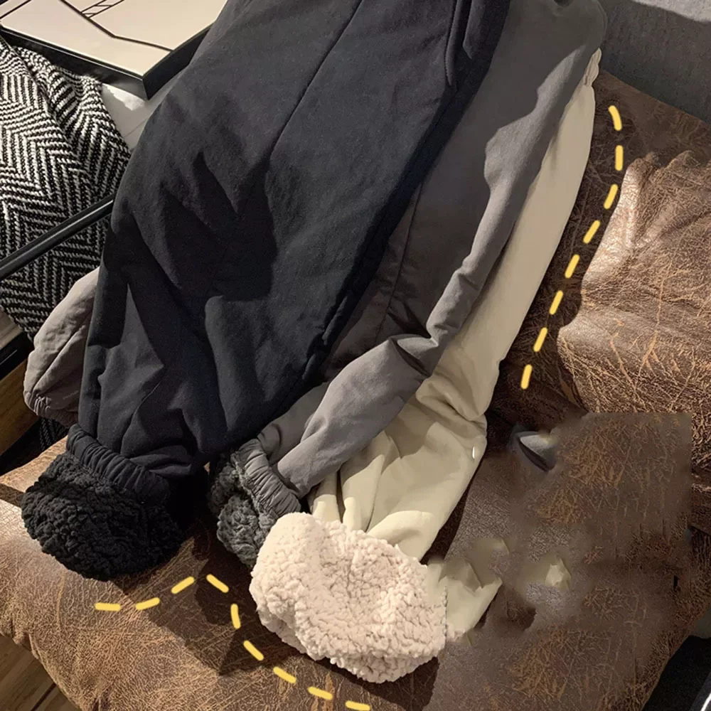 

Брюки Женские однотонные с бархатной подкладкой, с завышенной талией