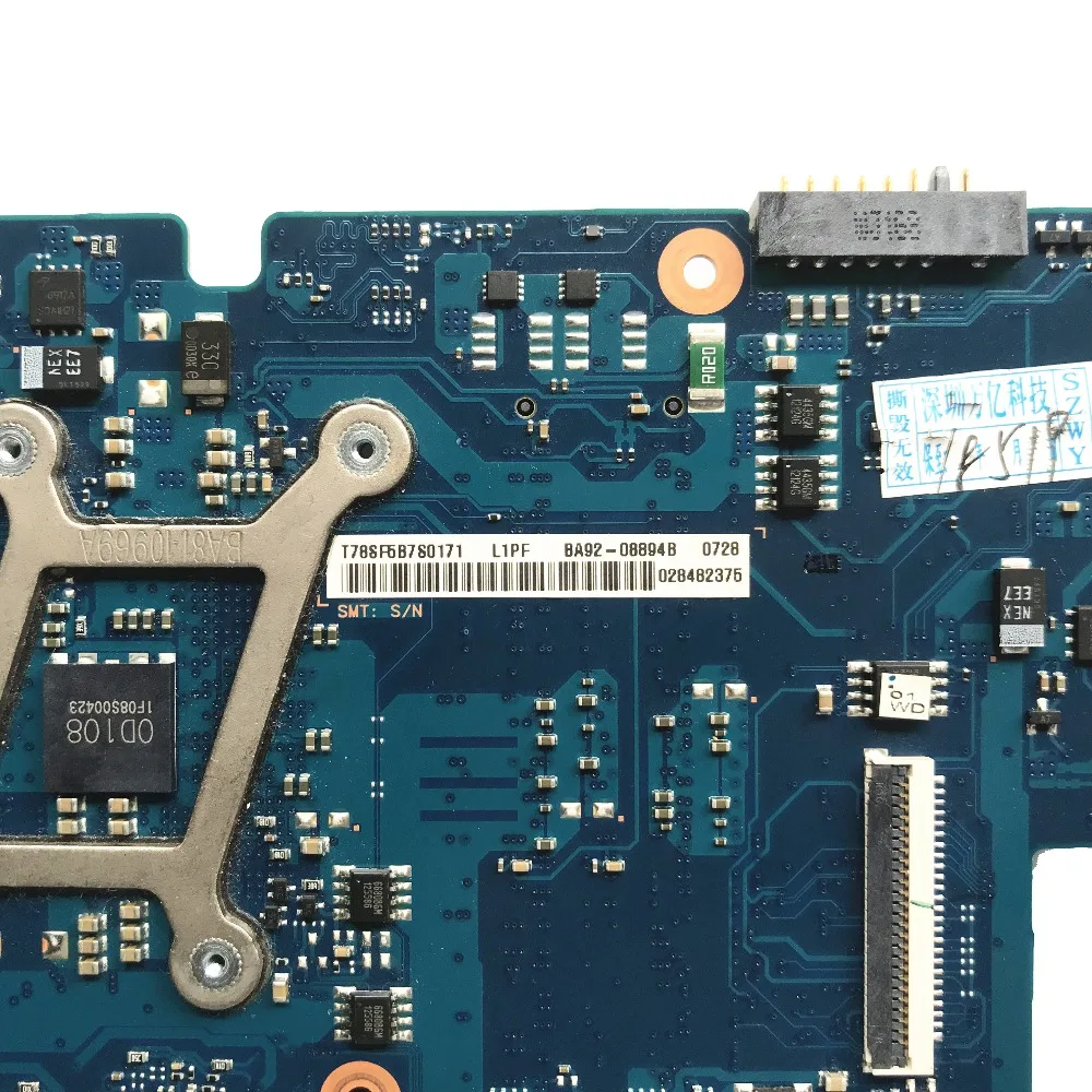 Используется для материнской платы ноутбука Samsung RC530 BA92-08556A BA92-08556B BA41-01684A GT 540M/2GB HM65 DDR3 100% проверено. Быстрая доставка.