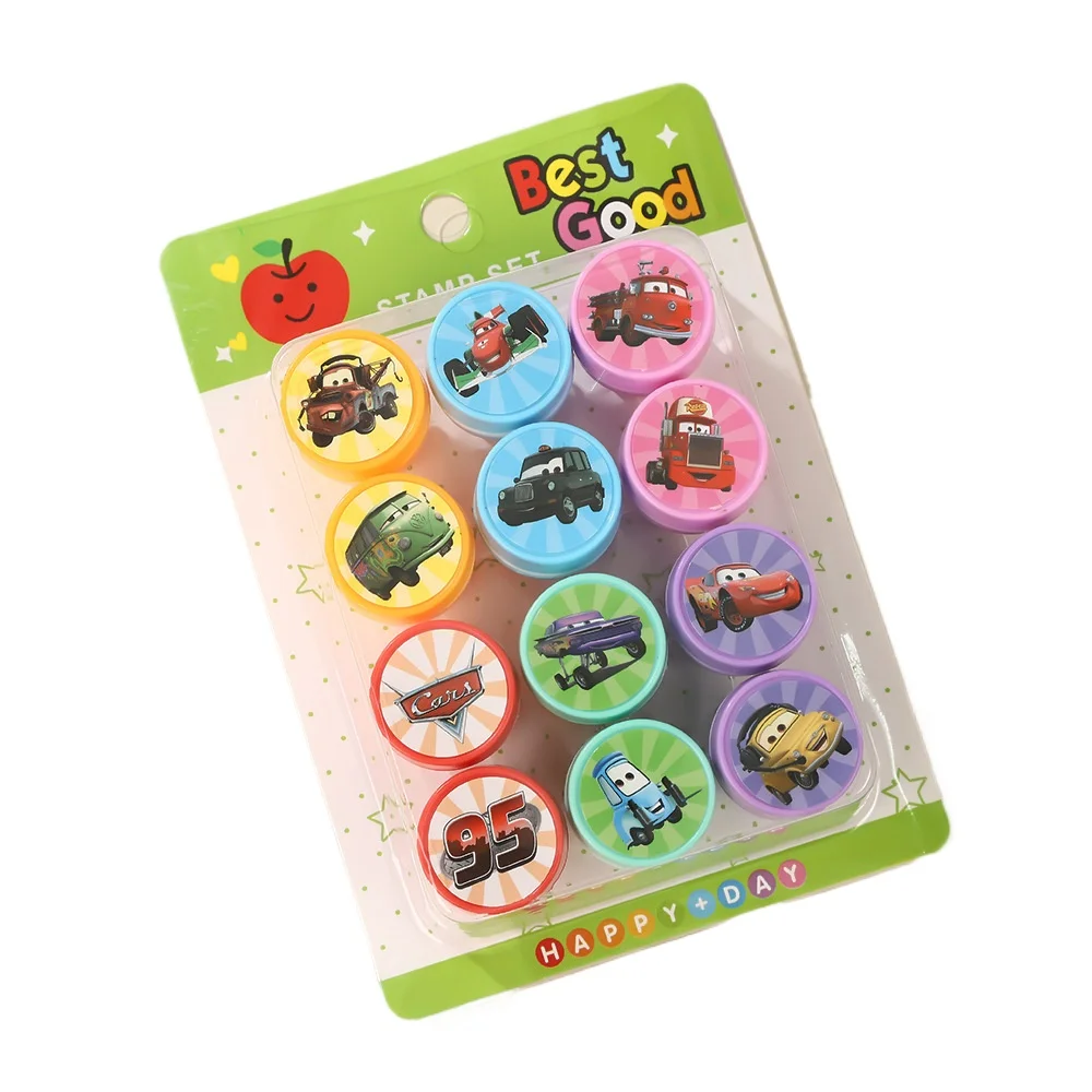 Штампы MINISO Молния Маккуин 12 шт