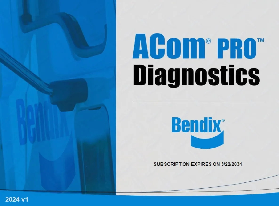 Bendix ACom Pro Diagnostics 2024v2+Keygen