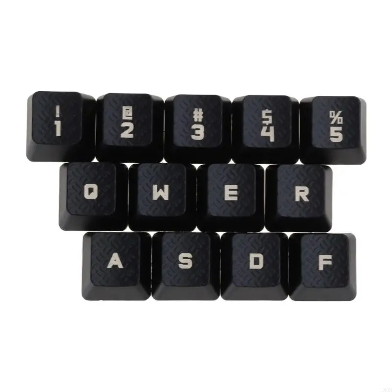 LX0B 13PCS KeyCap для крышек ключей механической клавиатуры Romer-G G910