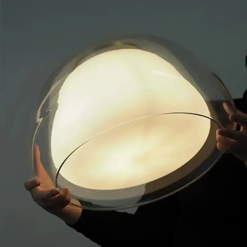 LIGHT GORL Современные простые стеклянные подвесные светильники Желейный дизайн