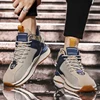New In Mens Shoes Casual Sneakers Safety Male Leather Loafers 6