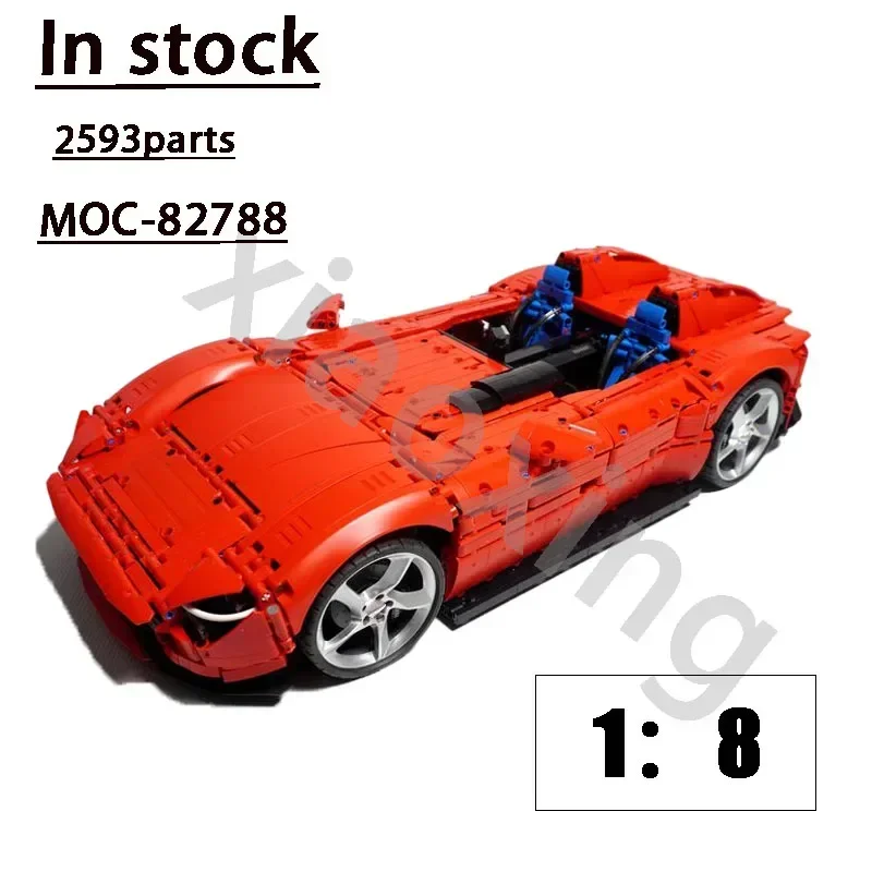 42143 Классический спортивный автомобиль совместим с MOC- 128423 Новый BuildingBlock модель: