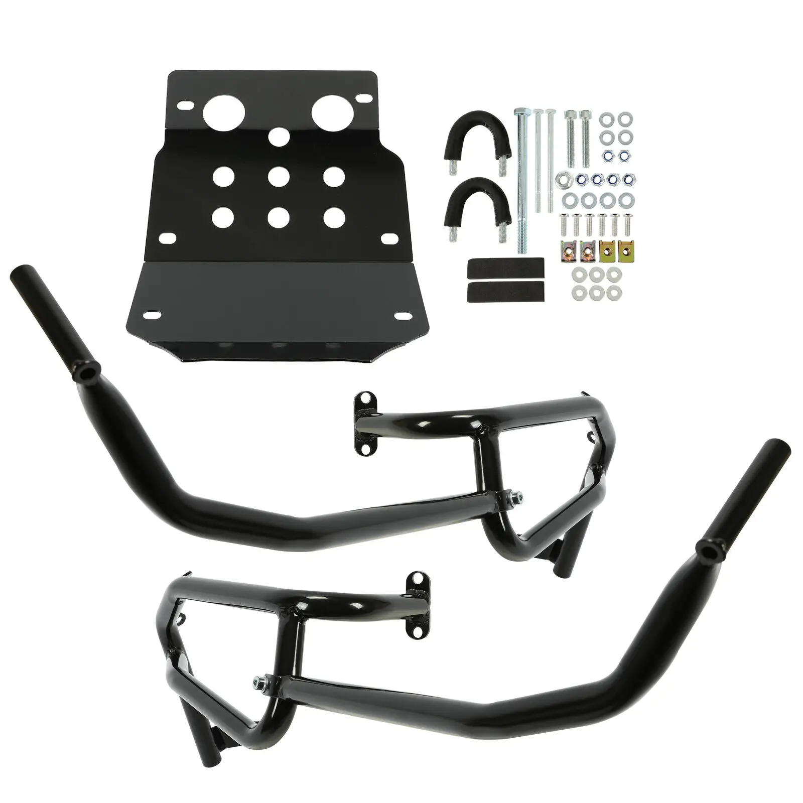 

For HONDA CRF250 Rally Full Crash Bar Engine Guard Upper Lower Skid Plate 17 20