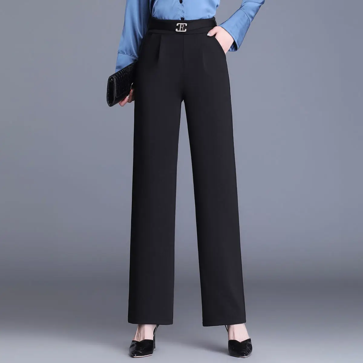 Рисунок 2 - Брюки Женские однотонные с эластичной