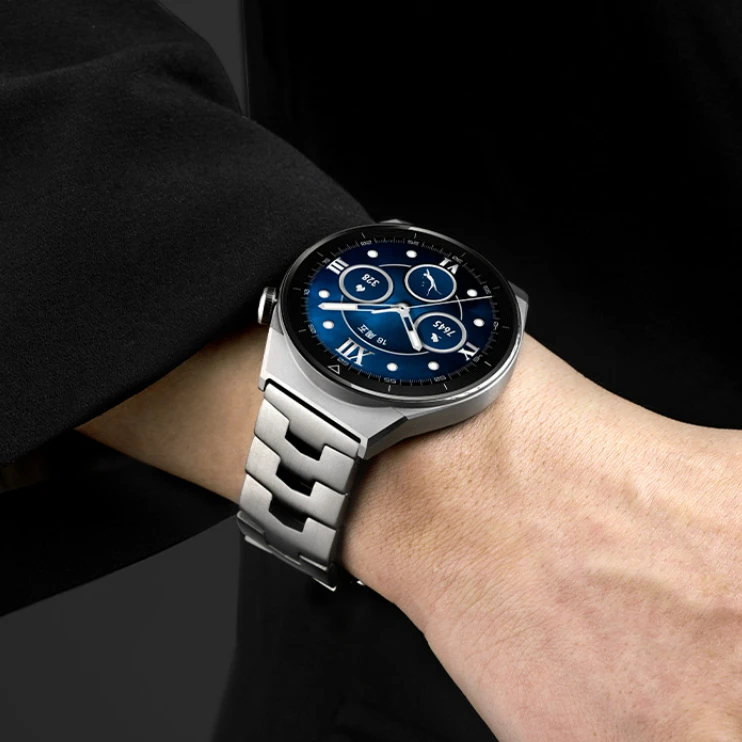 Titanium Alloy Strap for Huawei Gt3 Gt2 Metal Watch3pro New GS3 Smart Watch Magic2 dream Business Runner New Porsche Men