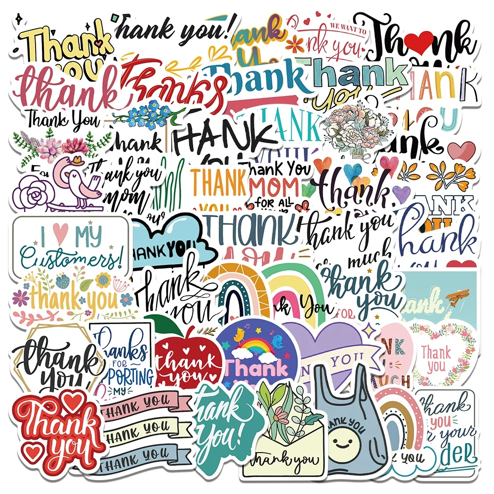 

Наклейки для выпечки «Thank You», 10/50 шт.