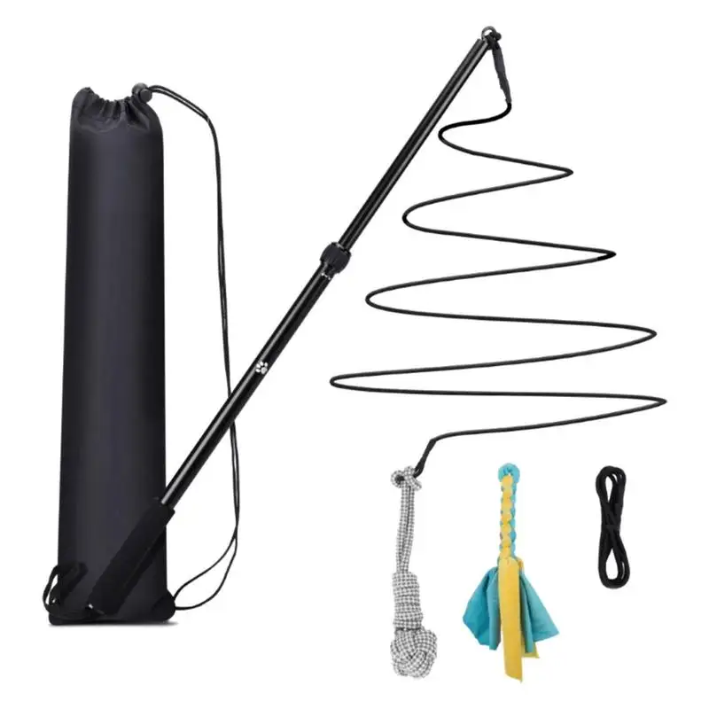 

Палочка телескопическая для собак, Портативная Игрушка для кошек, развивающая Интерактивная палочка для дома