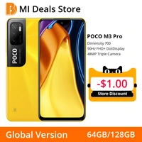 Global Version POCO Pro Mobile Phone Dimensity 700 Octa Core NFC 90Hz 6 5    FHD  DotDisplay 48MP Triple Camera 5000mAh