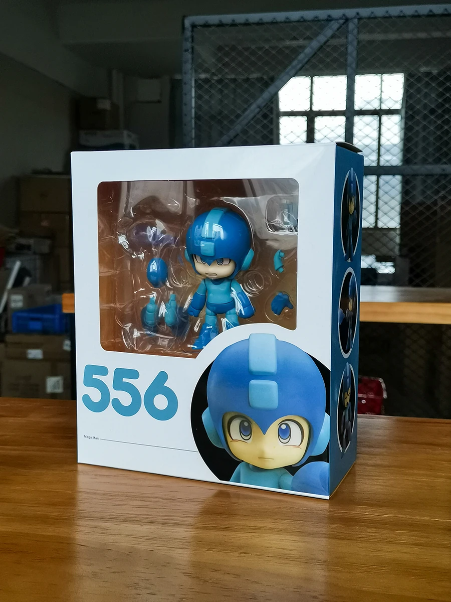 

Megaman Rockman 556 Cute Action Figure Toy Desktop Doll Kids Gift Brinquedos