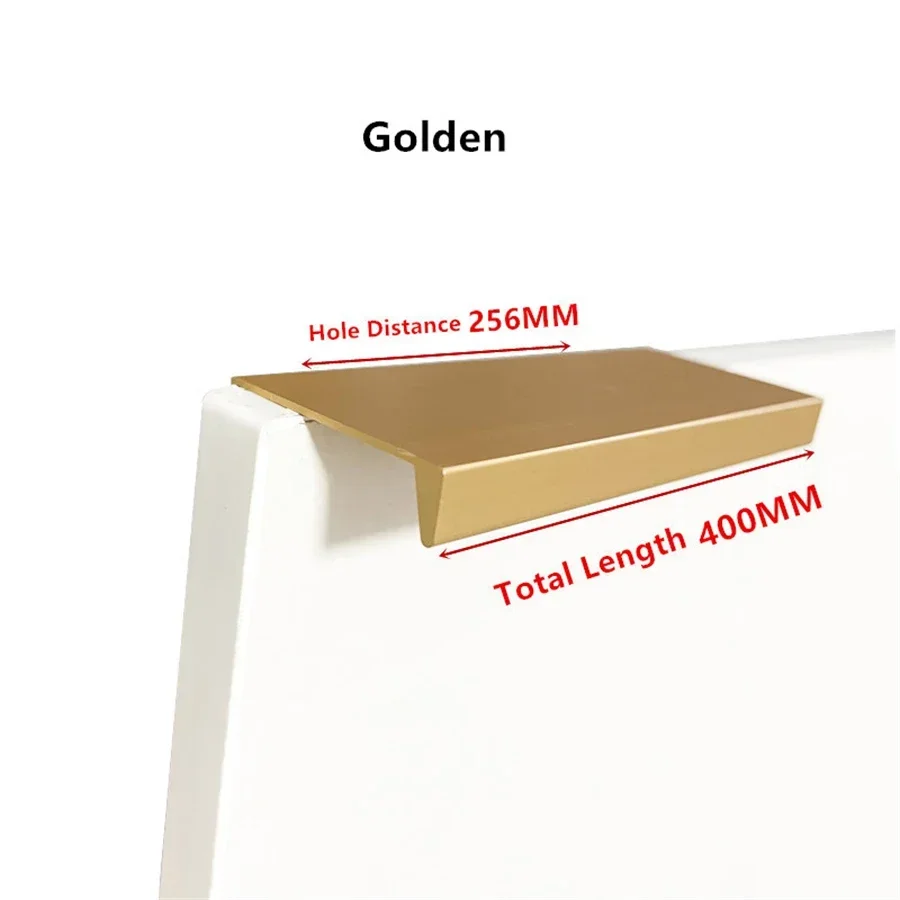 Черный, серебристый, золотой, длинная полоса, ручка из алюминиевого сплава, ручка для кухонного шкафа, ручки для ящиков шкафа, мебельные ручки