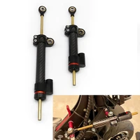 fiber carbon steering damper universal motorcycle adjustable steering damper stabilizer for yamaha mt10 mt 10 mt 07 mt 07 mt09