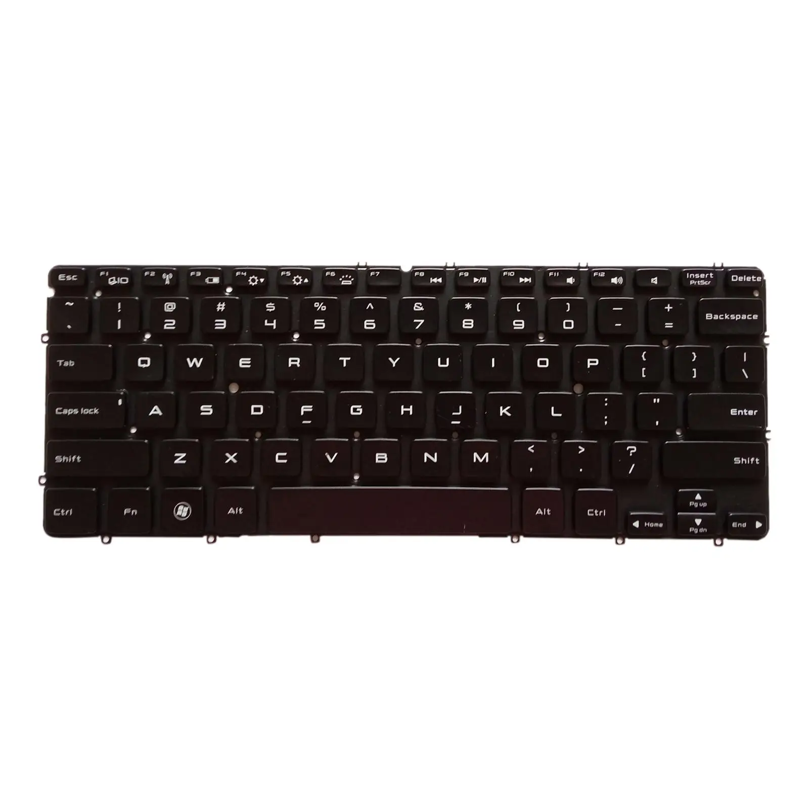 

Раскладная Клавиатура для ноутбука США с подсветкой для XPS L321x L322x аксессуары, компоненты черных деталей