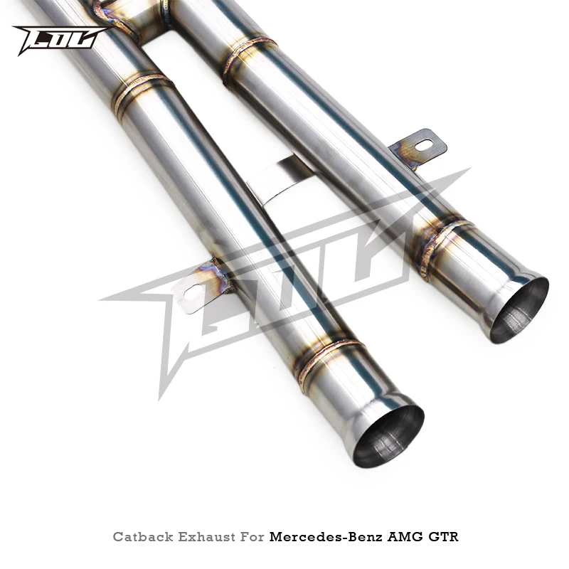 Фото Выхлопная система Boska Titanium Catback для Mercedes-Benz AMG GTR/GT R C190 4.0T 2019-2023 №3