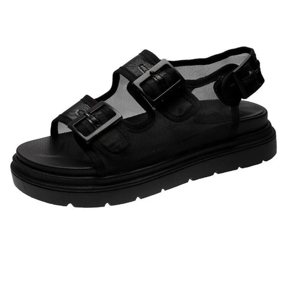 Summer Women's Flat Shoes Female Shoes Casual Soft Comfortable Slippers Ladies Shoes Thick Sole Outdoor Versatile