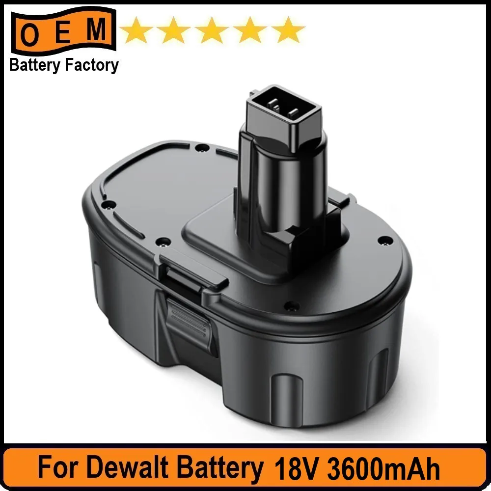 Аккумулятор 3,6 Ач 18 в, совместимый с Dewalt 18 в XPR, беспроводные электроинструменты DC9096 DC9098 DC9099 DW9095 DW9096 DW9098 DE9038