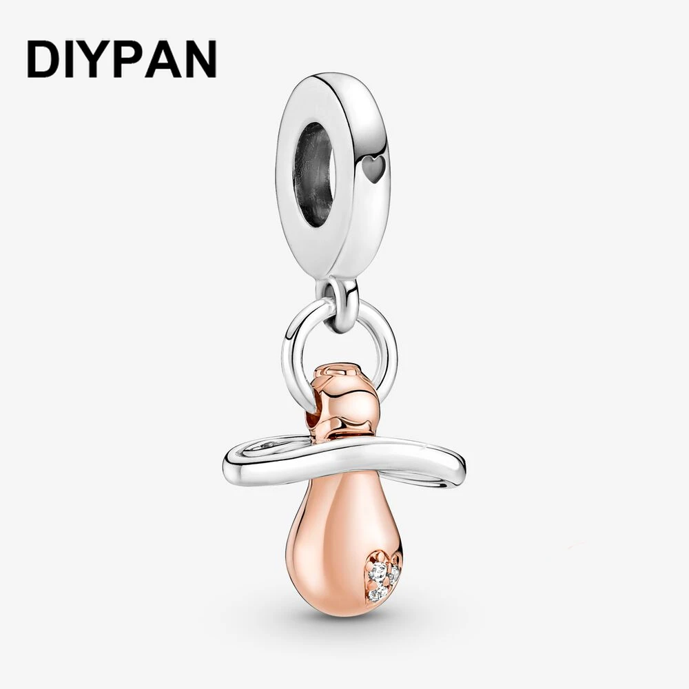 

Fit Original Pan Bracelet&Bangle Charm Baby Pacifier Dangle Charm Pendant DIY Jewelry Berloque